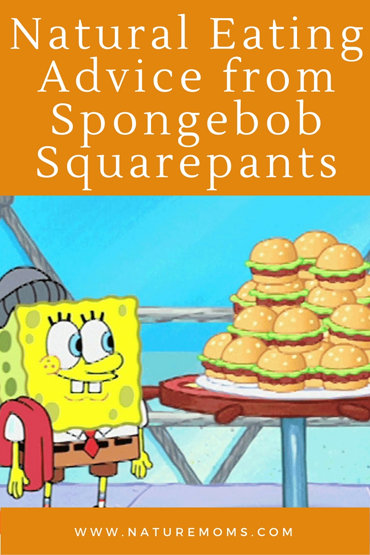 spongebob eating healthy