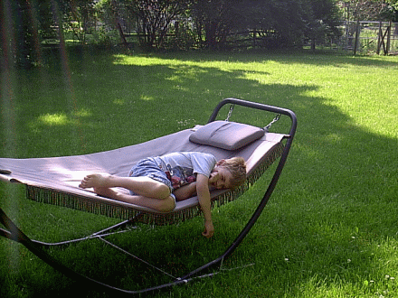 boy hammock