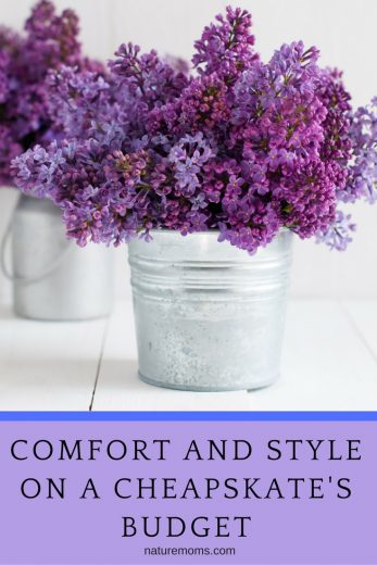 Comfort and Style on a Cheapskate’s Budget