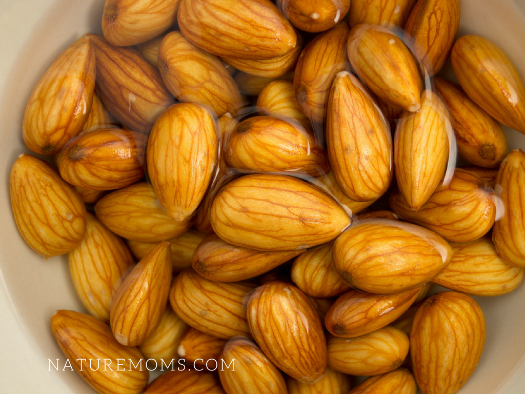 soaking almonds for almond milk