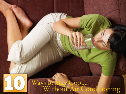 10 Ways to Stay Cool in Summer Without the AC