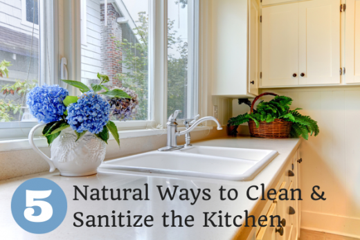 5 Natural Ways to Clean and Sanitize Kitchen Surfaces