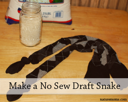 How to Make a No Sew Draft Snake