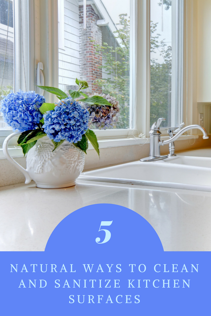 Natural Ways to Clean and Sanitize Kitchen Surfaces