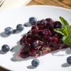 Healthier Blueberry Pie