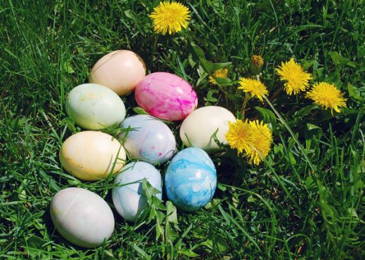 3 Eco Easter Egg Dying/Painting Options