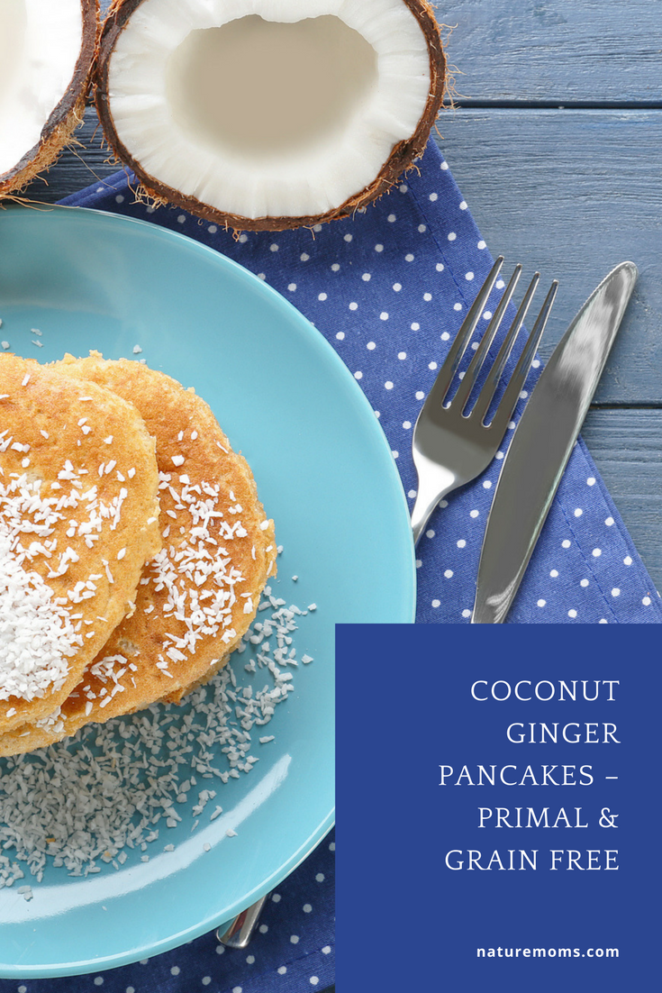 Coconut Ginger Pancakes – Primal & Grain Free