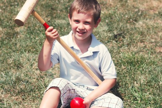 Playing Croquet and Making Summer Fun Memories