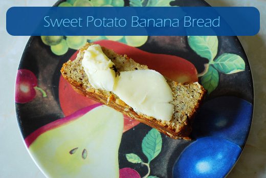 Sweet Potato Banana Bread With Coconut Flour