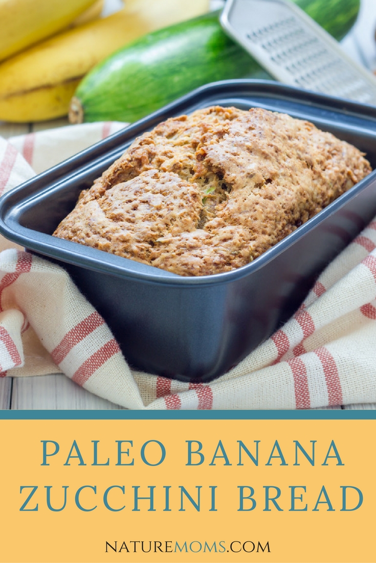 Paleo Banana Zucchini Bread pin