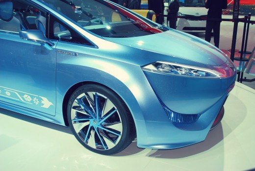 Toyota hydrogen fuel-cell car