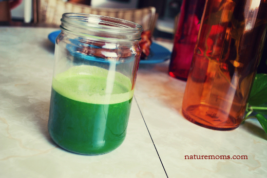 apple cucumber ginger kale juice