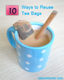 10 Ways to Reuse Tea Bags