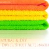 Natural & DIY Dryer Sheet Alternatives