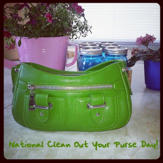 It’s National Clean Out Your Purse Day!