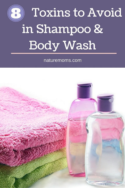 8 Toxins to Avoid in Shampoo and Body Wash pin