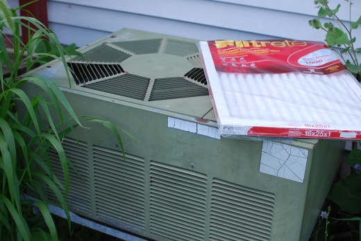 A/C Unit and Filtrete Filter