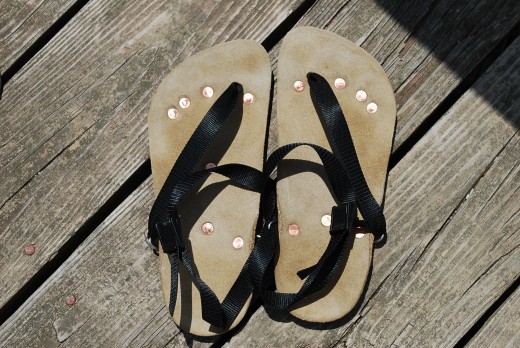 Earthing on sale flip flops