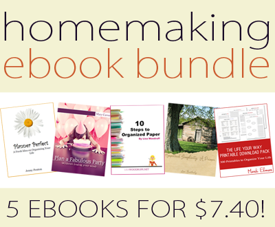 Homemaking eBook Bundle and Printables