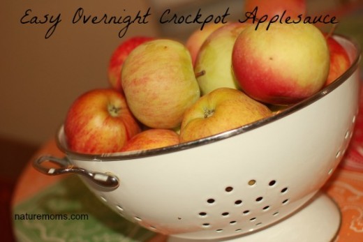 overnight crockpot applesauce