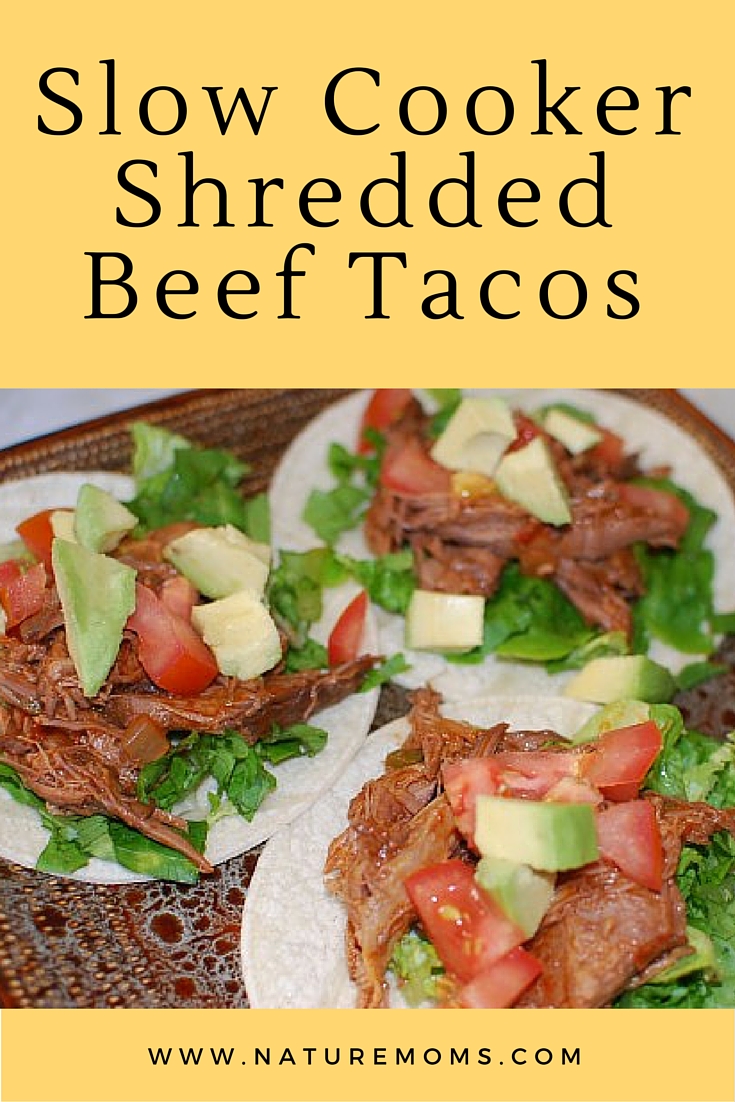 Slow Cooker Shredded Beef Tacos