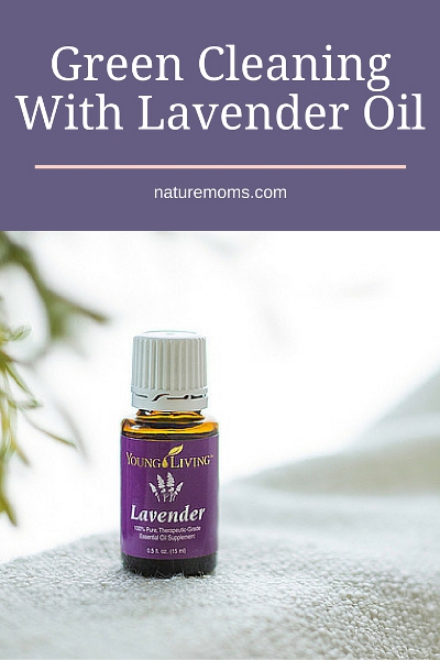 cleaning with lavender