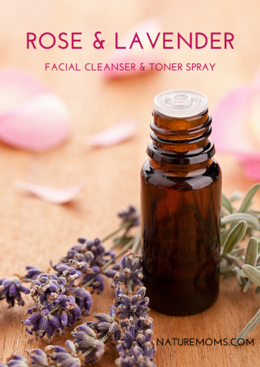 Rose & Lavender Facial Cleanser & Toner Spray