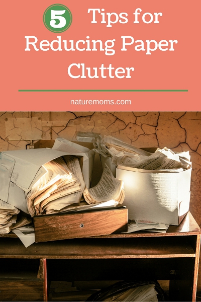5 Tips for Reducing Paper Clutter