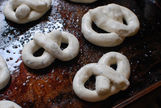 Gluten Free Soft Pretzels with Hemp Seeds