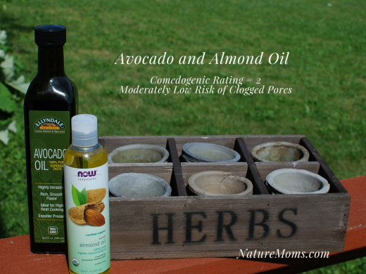 Now Foods avocado oil and almond oil