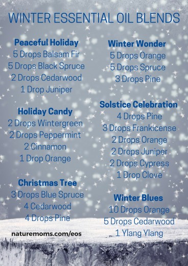 Winter Essential Oil Blends