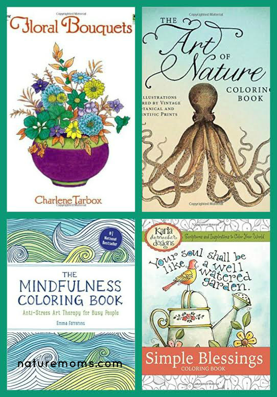 nature coloring books for adults 2