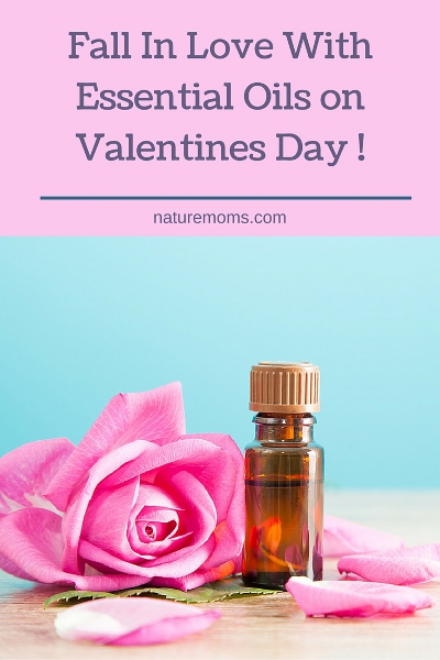 Fall In Love With Essential Oils on Valentines Day Pin