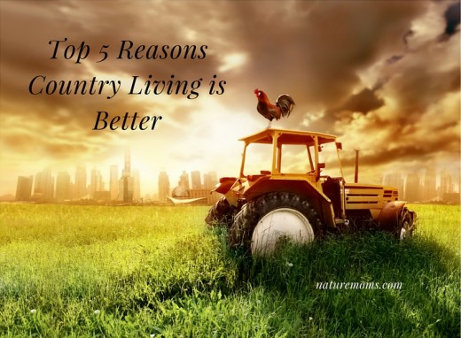 Top 5 Reasons Country Living is Better