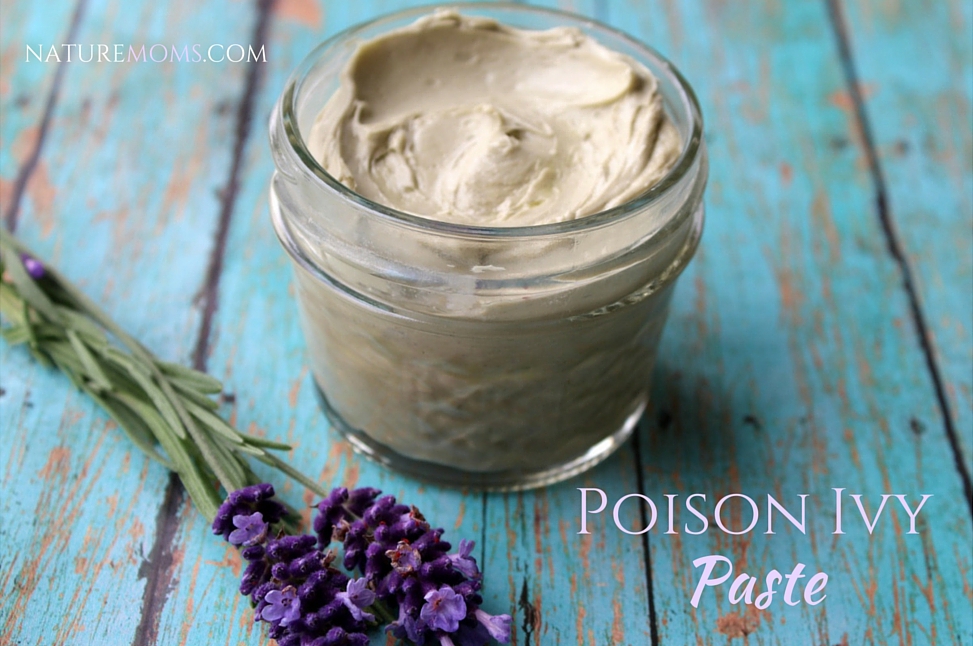 DIY poison ivy paste