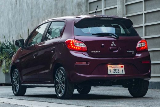 Driving the Mitsubishi Mirage