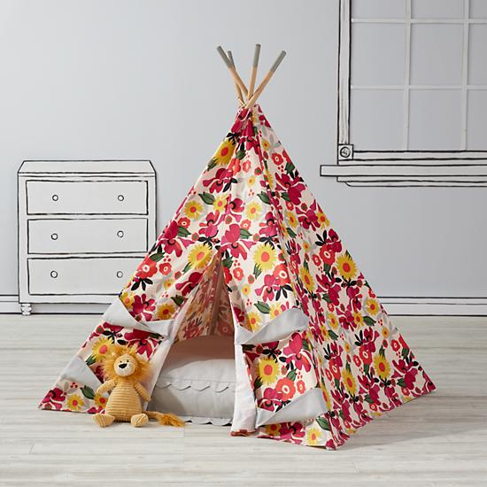 flower tepee