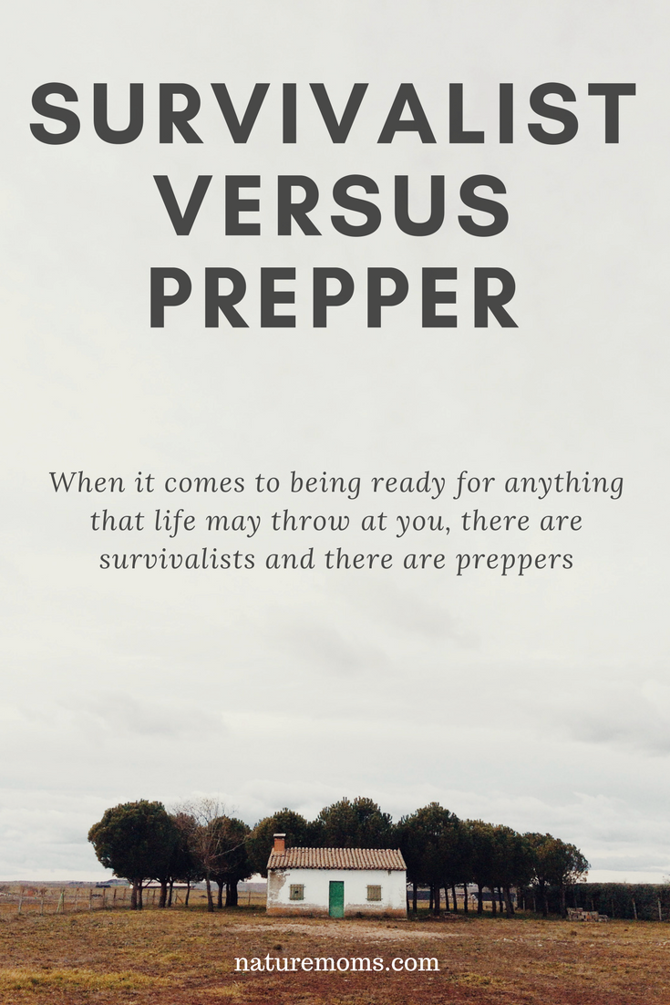 Survivalist versus Prepper