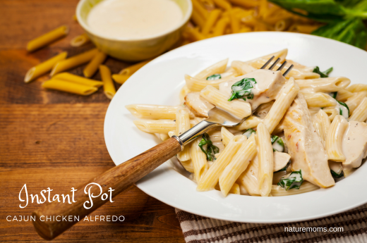 Instant Pot Cajun Chicken Alfredo