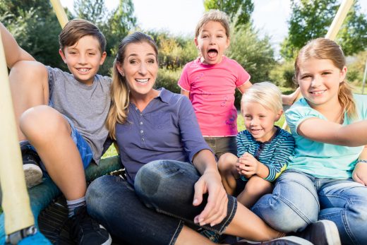 Family Getting healthy together