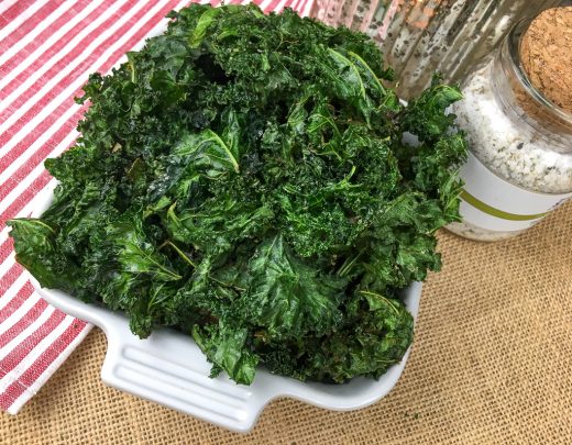 Crispy Seasoned Kale Chips