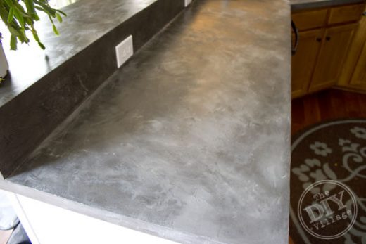 concrete counter diy