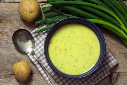 Instant Pot Potato Leek Soup