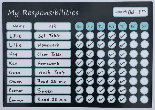 chore chart