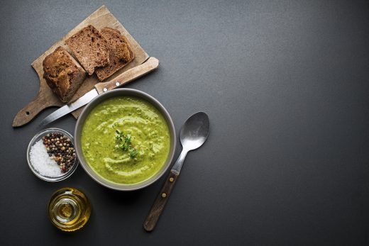 Creamy Ramp and Barley Soup for Spring