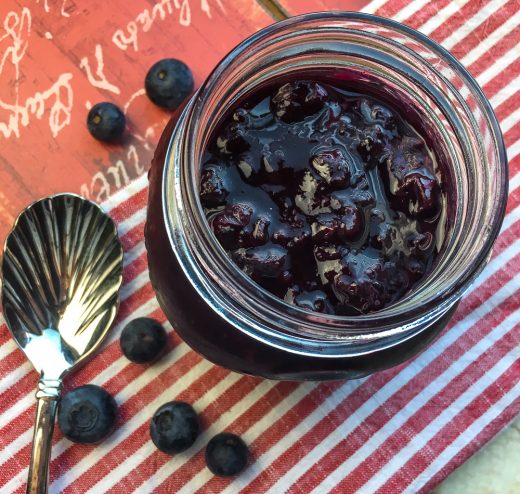 Instant Pot Blueberry Maple Compote