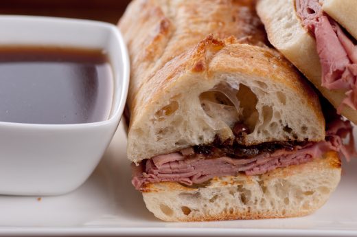 Slow Cooker Beef and Cheese Sandwiches