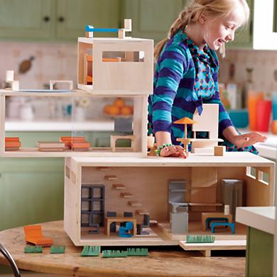 Eco Friendly Modern Dollhouse