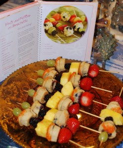 Fruit and Muffins on Brochette - Nature Moms