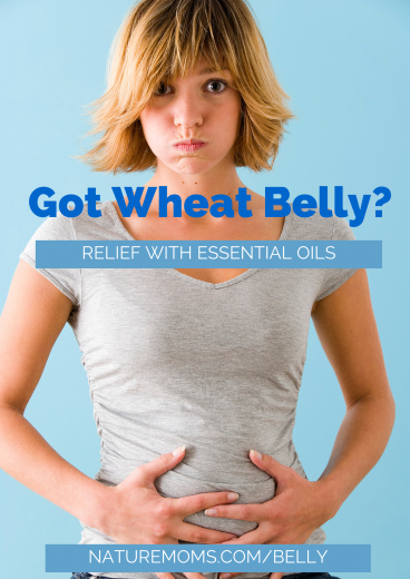 Relief for Wheat Belly with Essential Oils